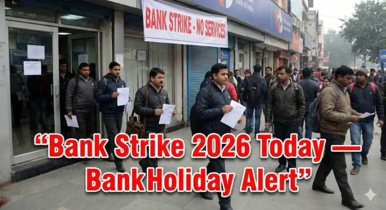 Bank Strike 2026 Today news — customers informed of union strike bank holiday