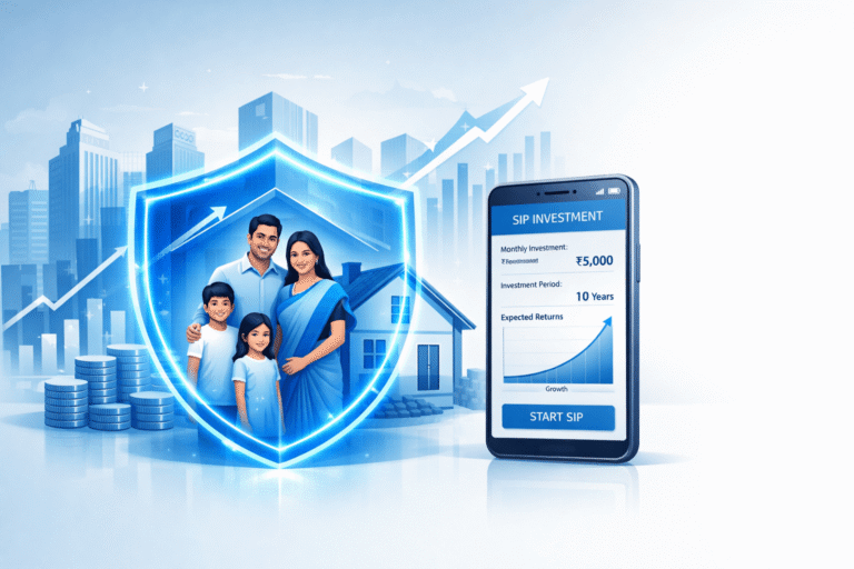 mutual funds in India beginner guide illustration